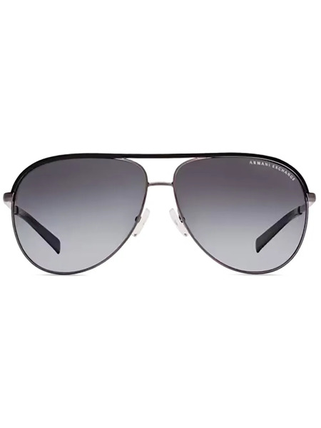  Armani Exchange Navigator-frame Sunglasses - Grey 