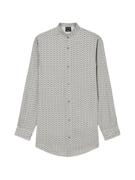  Armani Exchange Patterned Shirt - White 