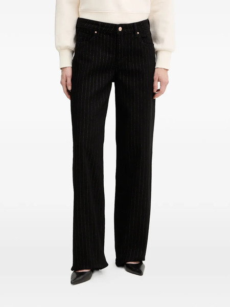  Armani Exchange Pinstripe Jeans - Black 