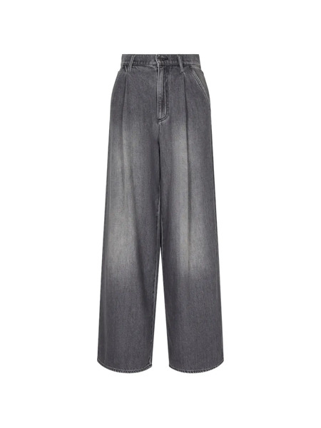  Armani Exchange Pleated Trousers - Grey 