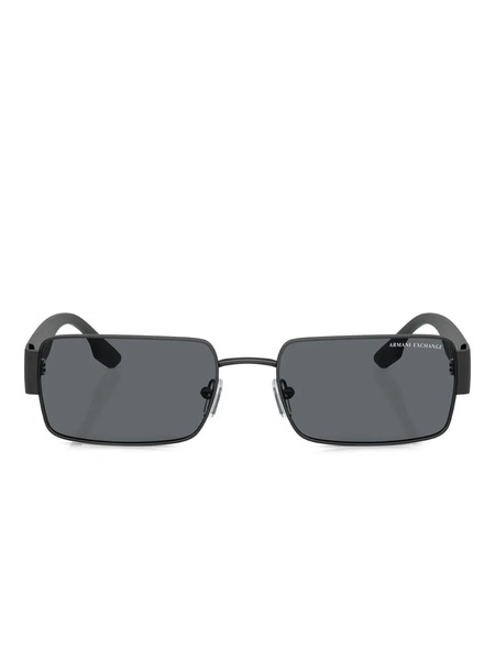  Armani Exchange Rectangle-frame Sunglasses - Black 