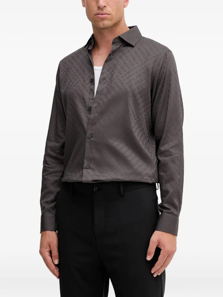  Armani Exchange Regular Cut Shirt - Grey 