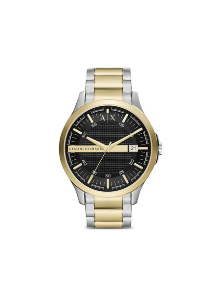  Armani Exchange Round Face 46mm - Black 