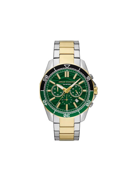  Armani Exchange Round Face 44mm - Green 