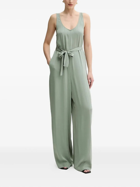  Armani Exchange Self-tie Jumpsuit - Green 