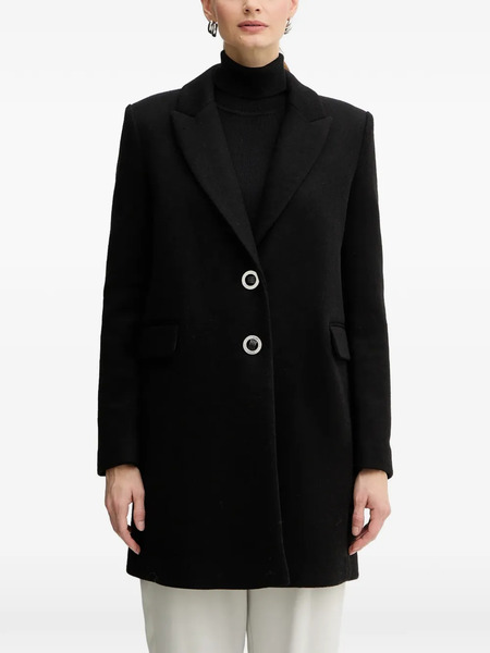  Armani Exchange Single-breasted Coat - Black 