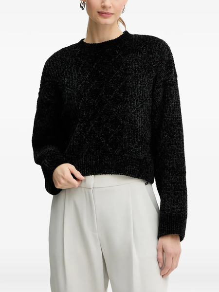  Armani Exchange Textured Sweater - Black 