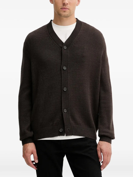  Armani Exchange V-neck Cardigan - Green 