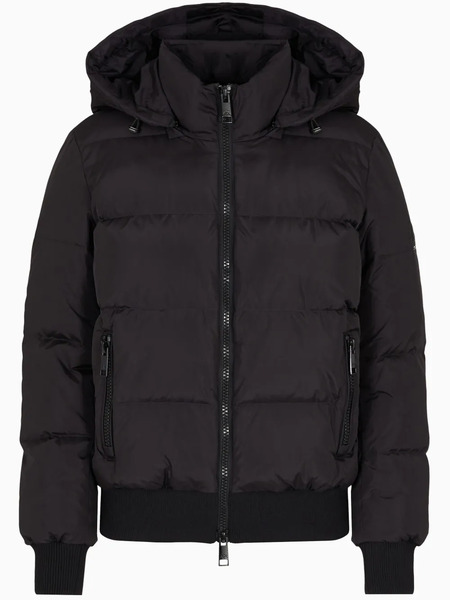 Armani Exchange Zip-up Bomber Jacket - Black 