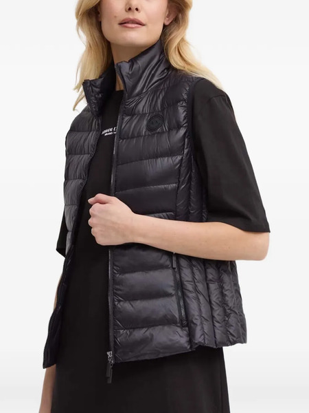  Armani Exchange Zip-up Gilet - Black 