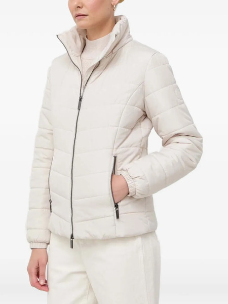  Armani Exchange Zip-up Puffer Jacket - Neutrals 