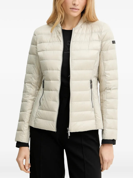  Armani Exchange Zipped Hooded Jacket - Neutrals 