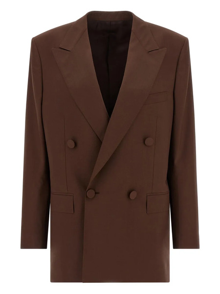  Armarium Double-breasted Blazer - Brown 