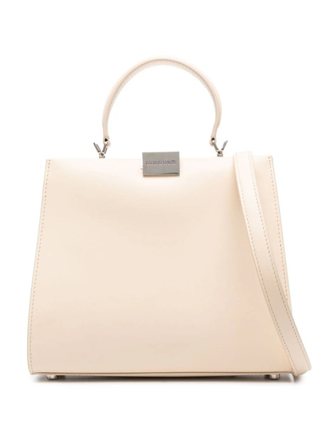  Armarium Logo-plaque Leather Tote Bag - Neutrals 