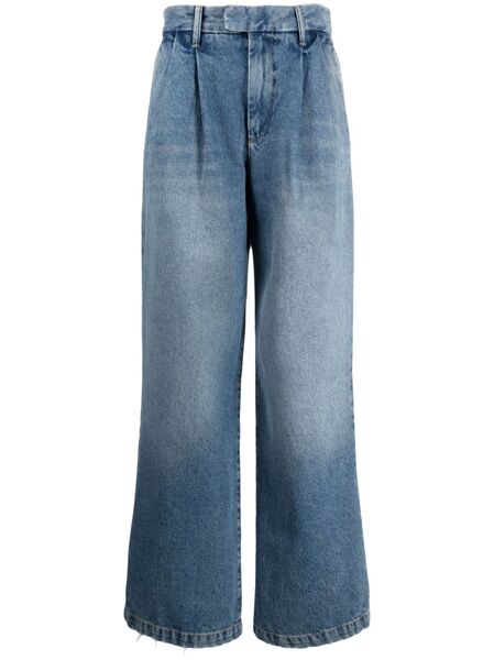  Armarium Mid-rise Wide-leg Jeans - Blue 