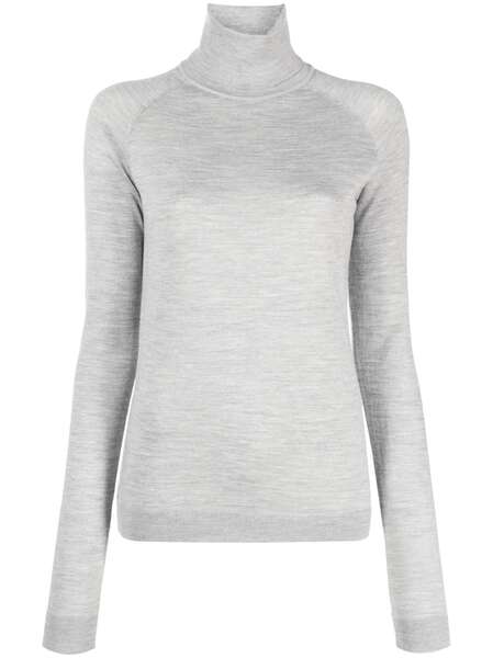  Armarium Roll-neck Fine-knit Jumper - Grey 