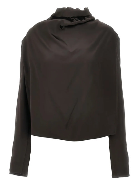  Armarium Ruffled Blouse - Brown 