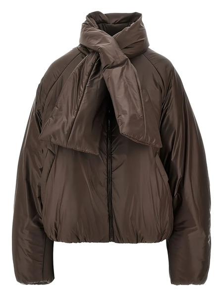  Armarium Scarf Jacket - Brown 