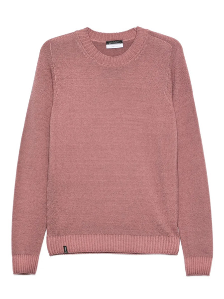  Arovescio Crew-neck Ribbed Sweater - Pink 