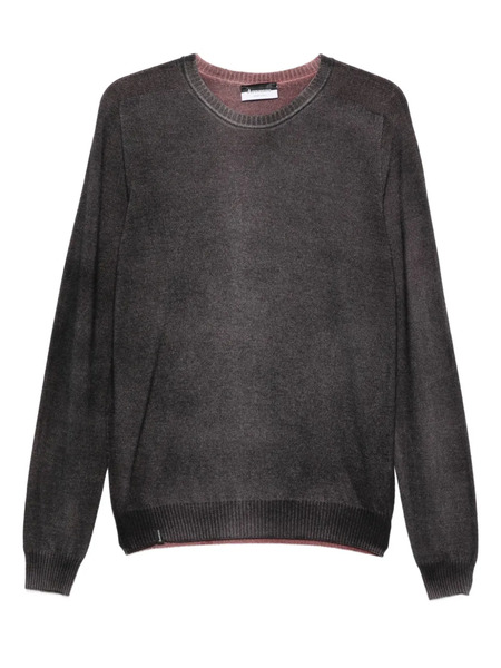  Arovescio Crew-neck Sweater - Black 