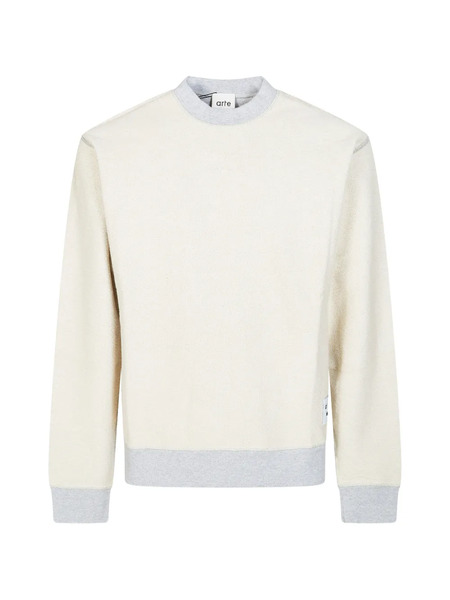  Arte Antwerp Crew-neck Sweatshirt - Neutrals 