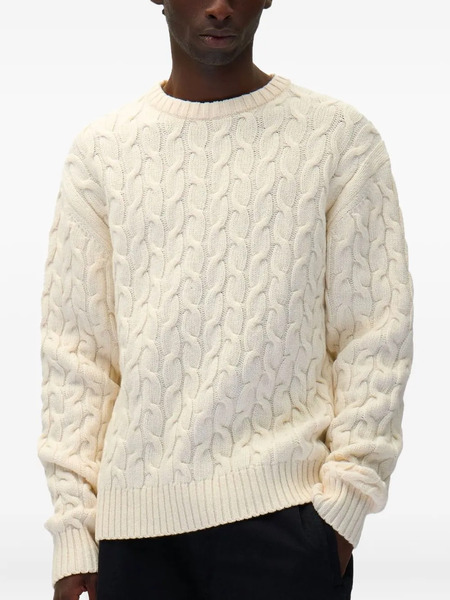  Arte Antwerp Logo-print Sweater - Neutrals 