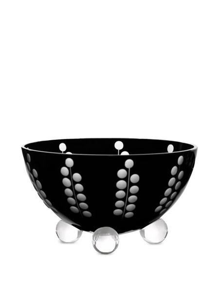  Artel Medium Bublinka Footed Bowl (9.1 Cm) - Black 
