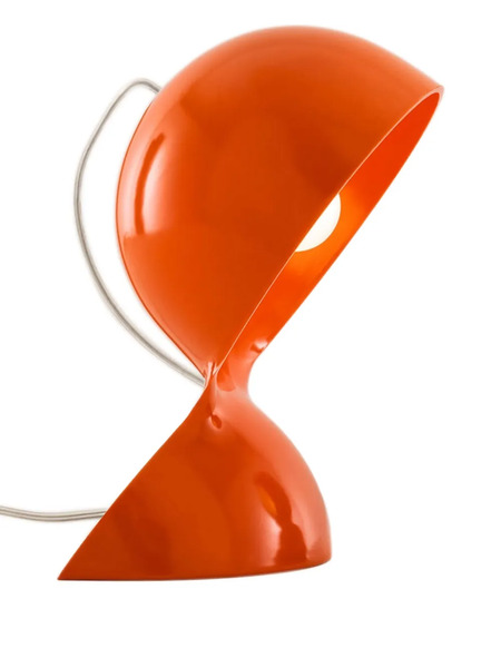  Artemide Dalù Curved-shade Table Lamp - Orange 