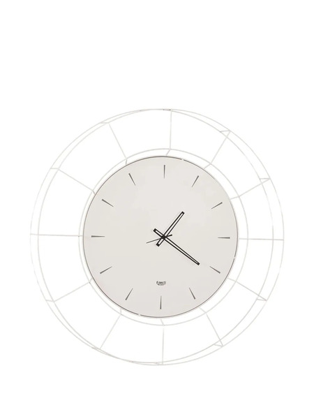  Arti & Mestieri Nudo Clock - White 
