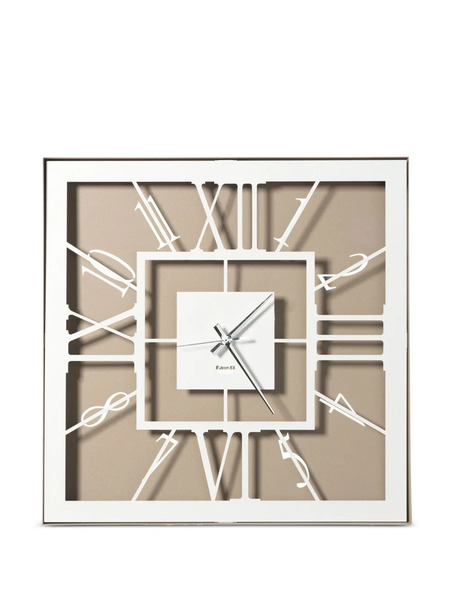  Arti & Mestieri Tauro Wall Clock - White 
