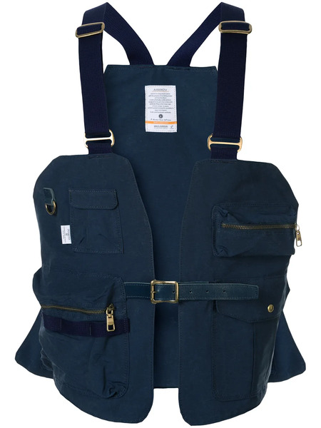  As2ov Shrink Camp Vest - Blue 