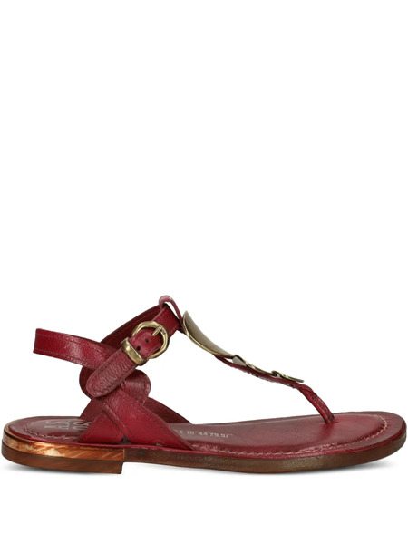  A.s.98 Embellished Sandals - Red 