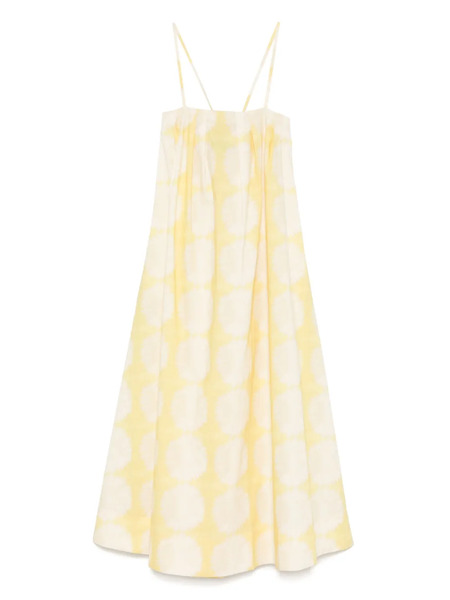  Asceno Heather Dress - Yellow 