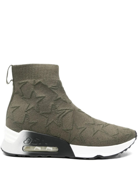  Ash 30mm Lab Star Star-pattern Boots - Green 