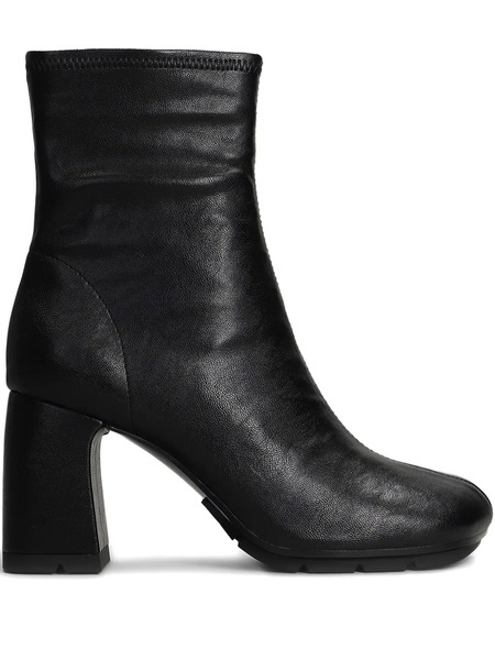  Ash 80mm Leather Boots - Black 