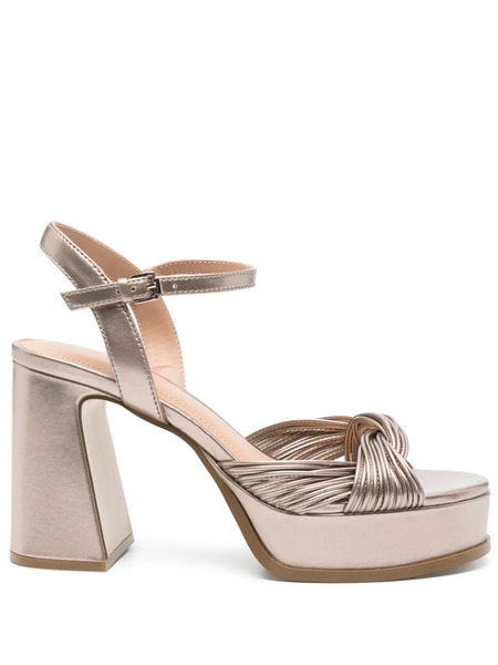  Ash 100mm Muse Sandals - Brown 