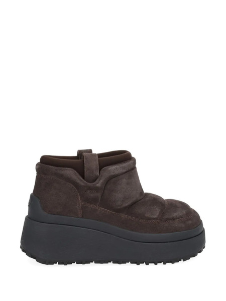  Ash Padded Platform Boots - Brown 