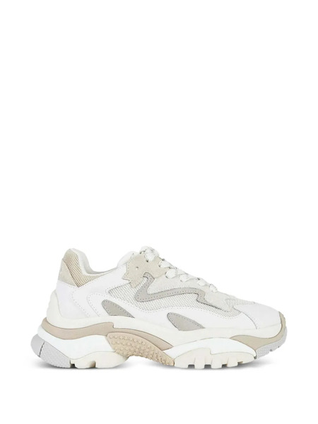  Ash Panelled Leather Sneakers - White 