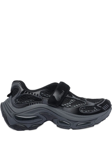  Ash Panelled Sneakers - Black 