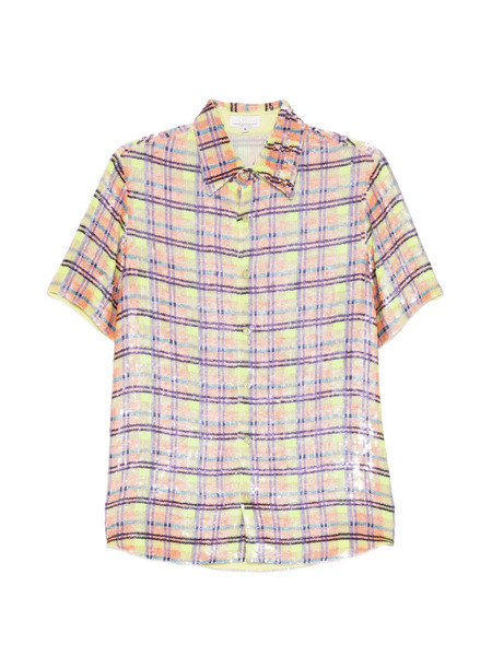  Ashish Plaid Shirt - Yellow 