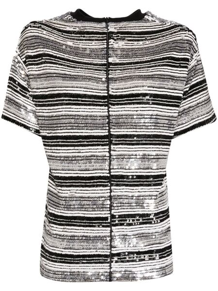  Ashish Sequin-embellished T-shirt - Metallic 