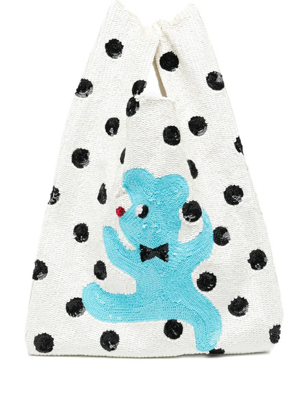  Ashish Sequin-embellished Tote Bag - Neutrals 