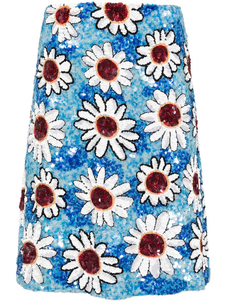  Ashish Sequin Skirt - Blue 