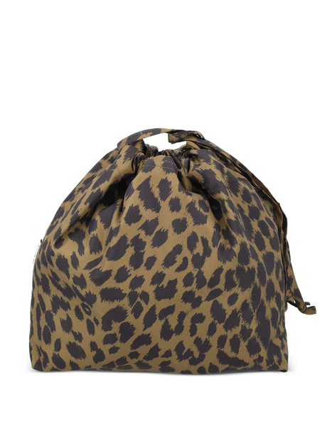  Aspesi Animal-print Tote Bag - Brown 