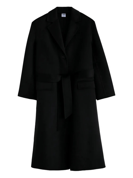  Aspesi Belted Wool Coat - Black 