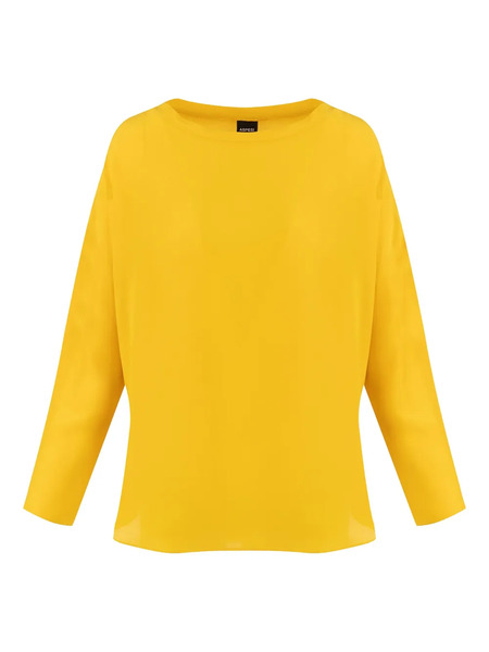  Aspesi Boat-neck Top - Yellow 