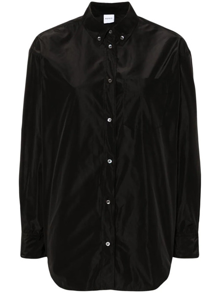  Aspesi Button-down Collar Shirt - Black 