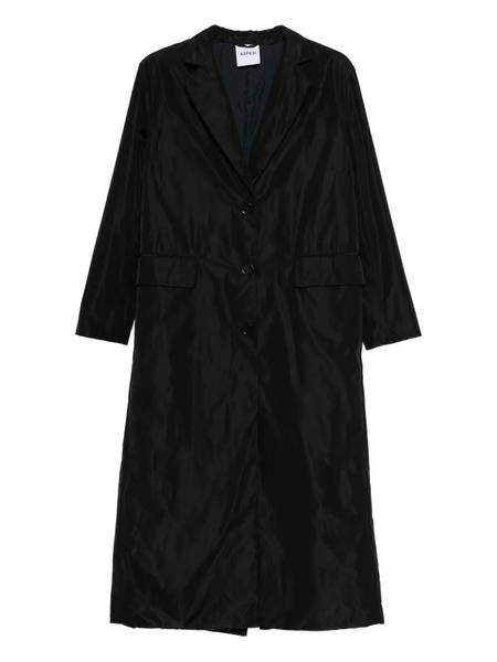  Aspesi Button Pocket Coat - Black 