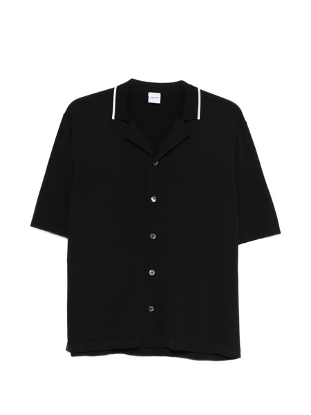  Aspesi Button Short-sleeve Shirt - Black 