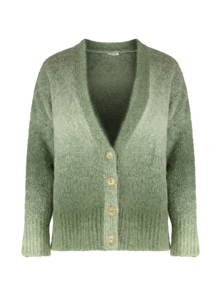  Aspesi Button-up Cardigan - Green 